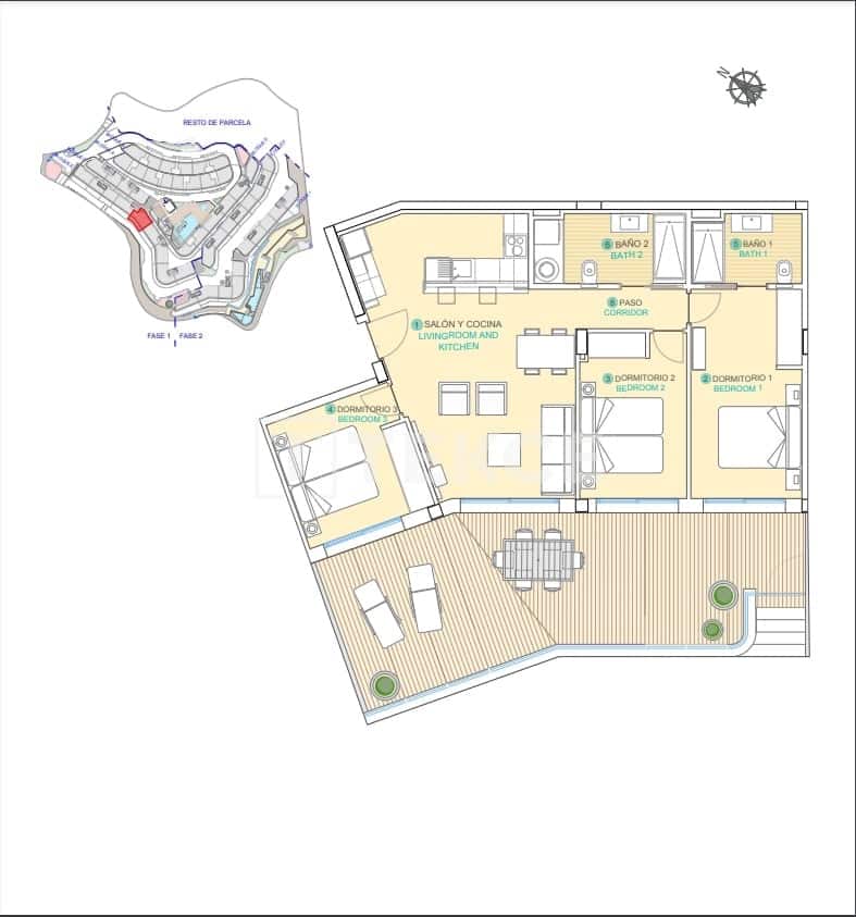 1 bedroom Flat for sale in Aguilas with pool - € 295,000 (Ref: 9017242)