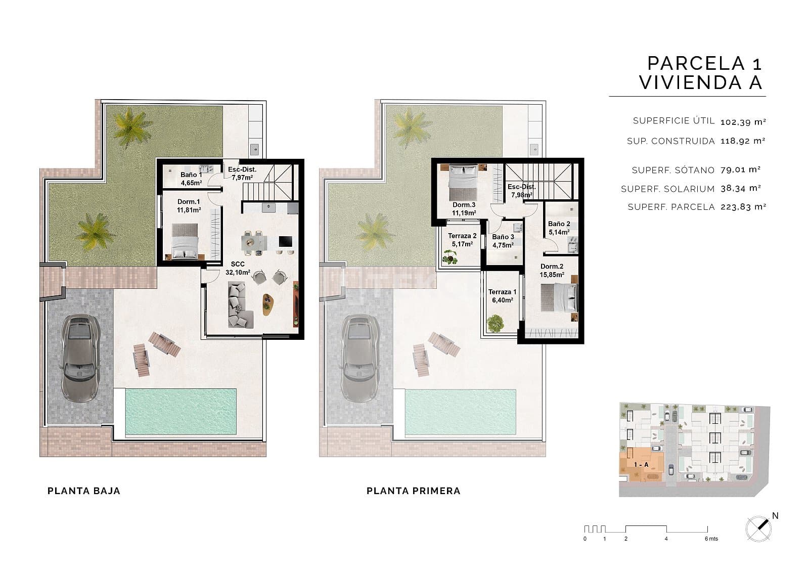 3 bedroom Villa for sale in Benijofar with pool - € 455,000 (Ref: 9031164)