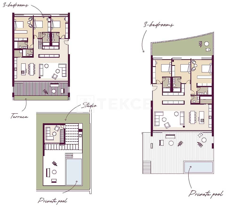 2 sypialnia Mieszkanie na sprzedaż w Elviria z basenem - 870 000 € (Ref: 9034061)