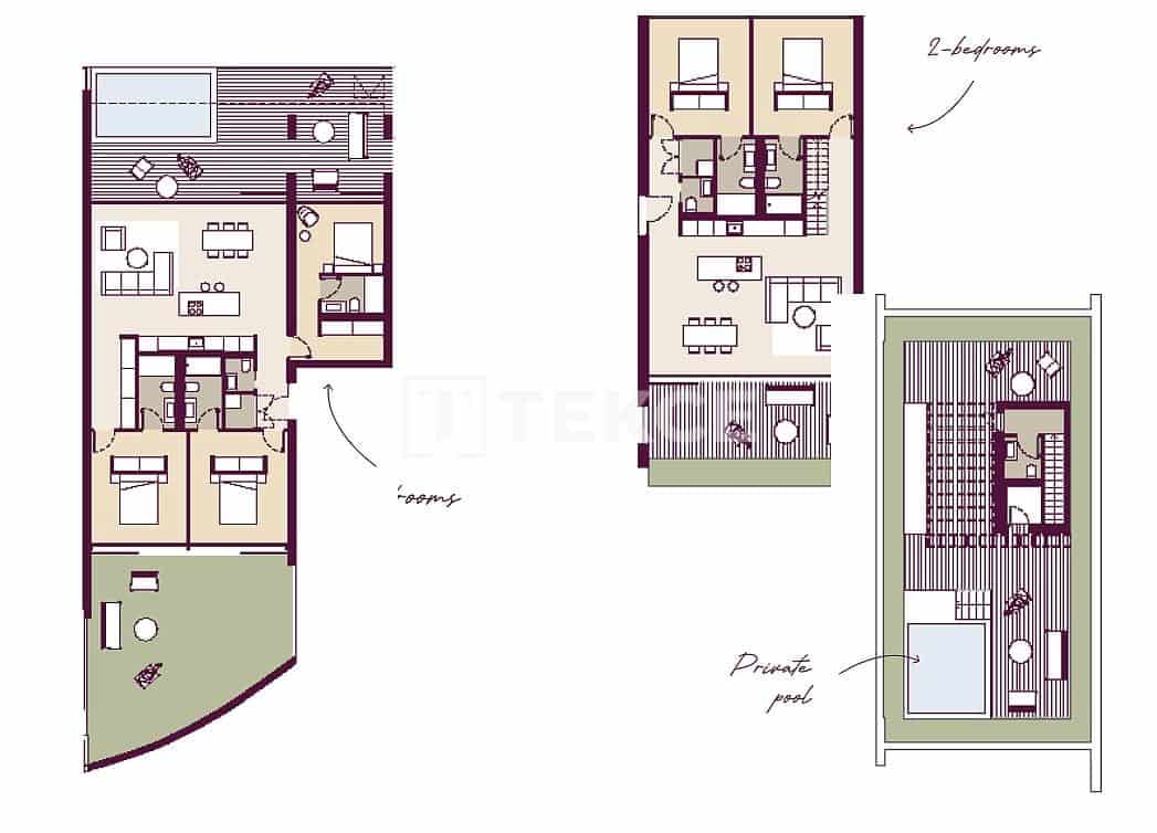 2 sypialnia Mieszkanie na sprzedaż w Elviria z basenem - 870 000 € (Ref: 9034061)