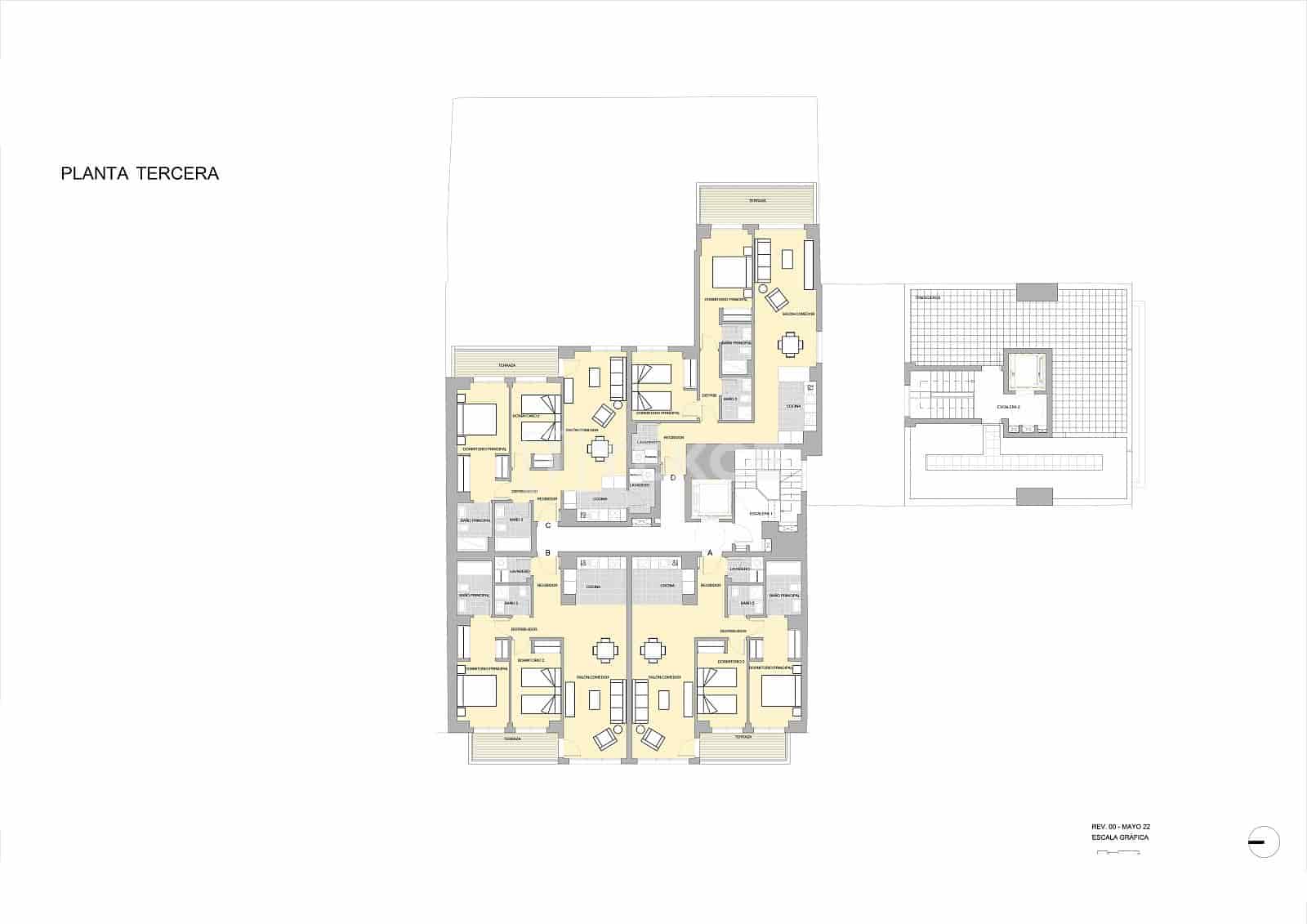 1 quarto Apartamento para venda em Malaga cidade com piscina - 350 000 € (Ref: 9036238)
