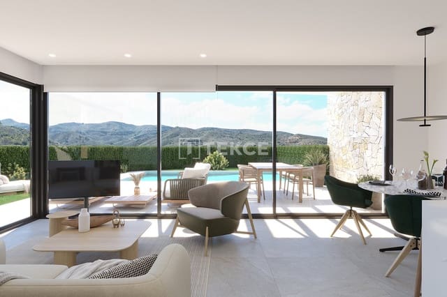 3 makuuhuone Huvila myytävänä paikassa Monforte del Cid mukana uima-altaan - 489 000 € (Ref: 9037917)