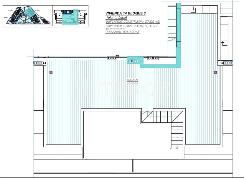 2 bedroom Flat for sale in Torre-Pacheco with pool - € 419,000 (Ref: 9037918)