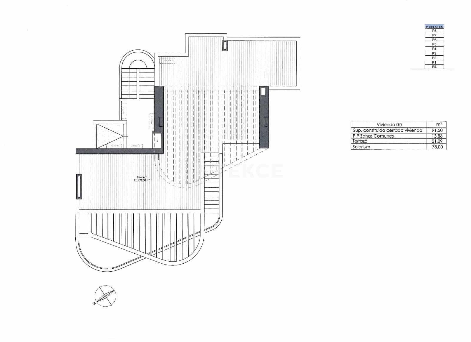 3 sypialnia Mieszkanie na sprzedaż w Guardamar del Segura z basenem - 386 000 € (Ref: 9050564)