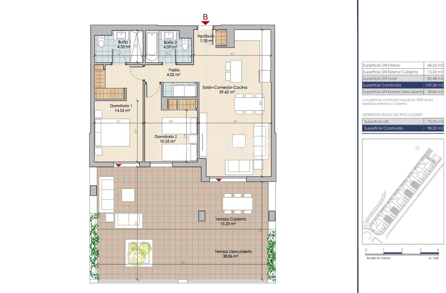 3 slaapkamer Flat te koop in Benalmadena met zwembad - € 484.000 (Ref: 9064824)
