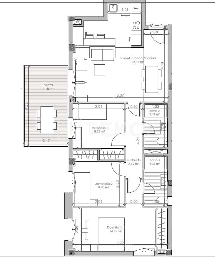 2 chambre Appartement à vendre à Las Lagunas de Mijas avec piscine - 318 000 € (Ref: 9068417)