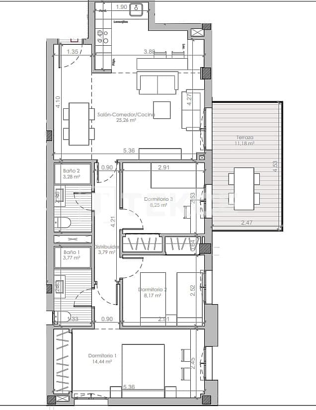 2 chambre Appartement à vendre à Las Lagunas de Mijas avec piscine - 318 000 € (Ref: 9068417)