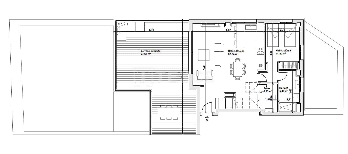3 sypialnia Mieszkanie na sprzedaż w Casares z basenem - 525 000 € (Ref: 9068421)