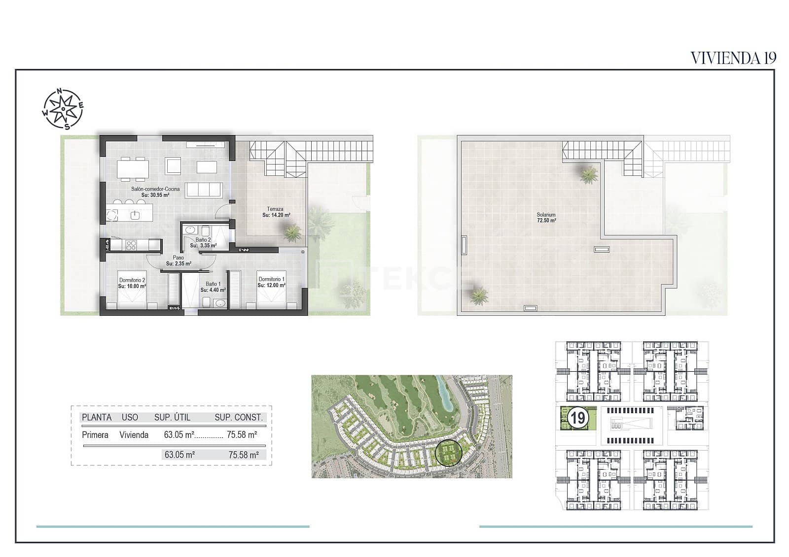 3 sovrum Lägenhet till salu i Condado de Alhama med pool - 265 000 € (Ref: 9074698)