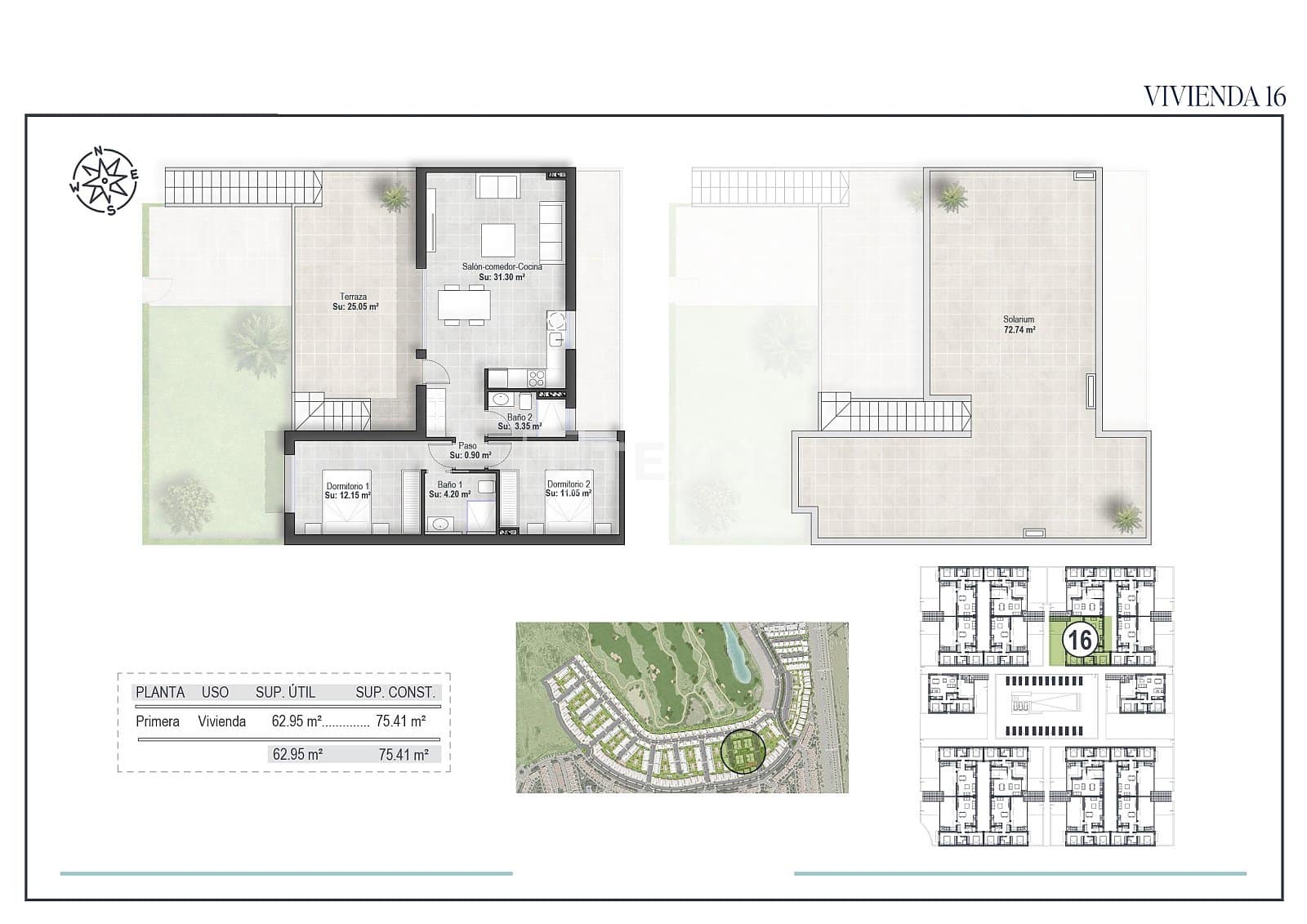 3 sovrum Lägenhet till salu i Condado de Alhama med pool - 265 000 € (Ref: 9074698)
