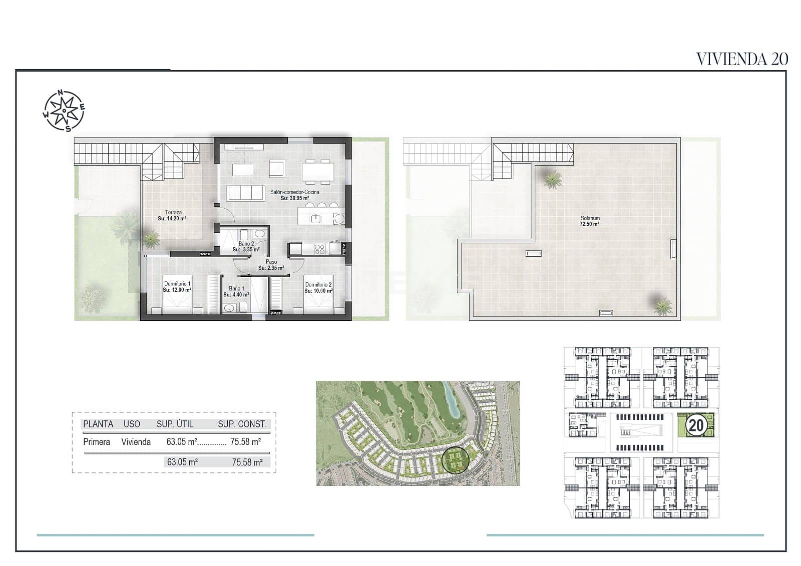 3 sovrum Lägenhet till salu i Condado de Alhama med pool - 265 000 € (Ref: 9074698)