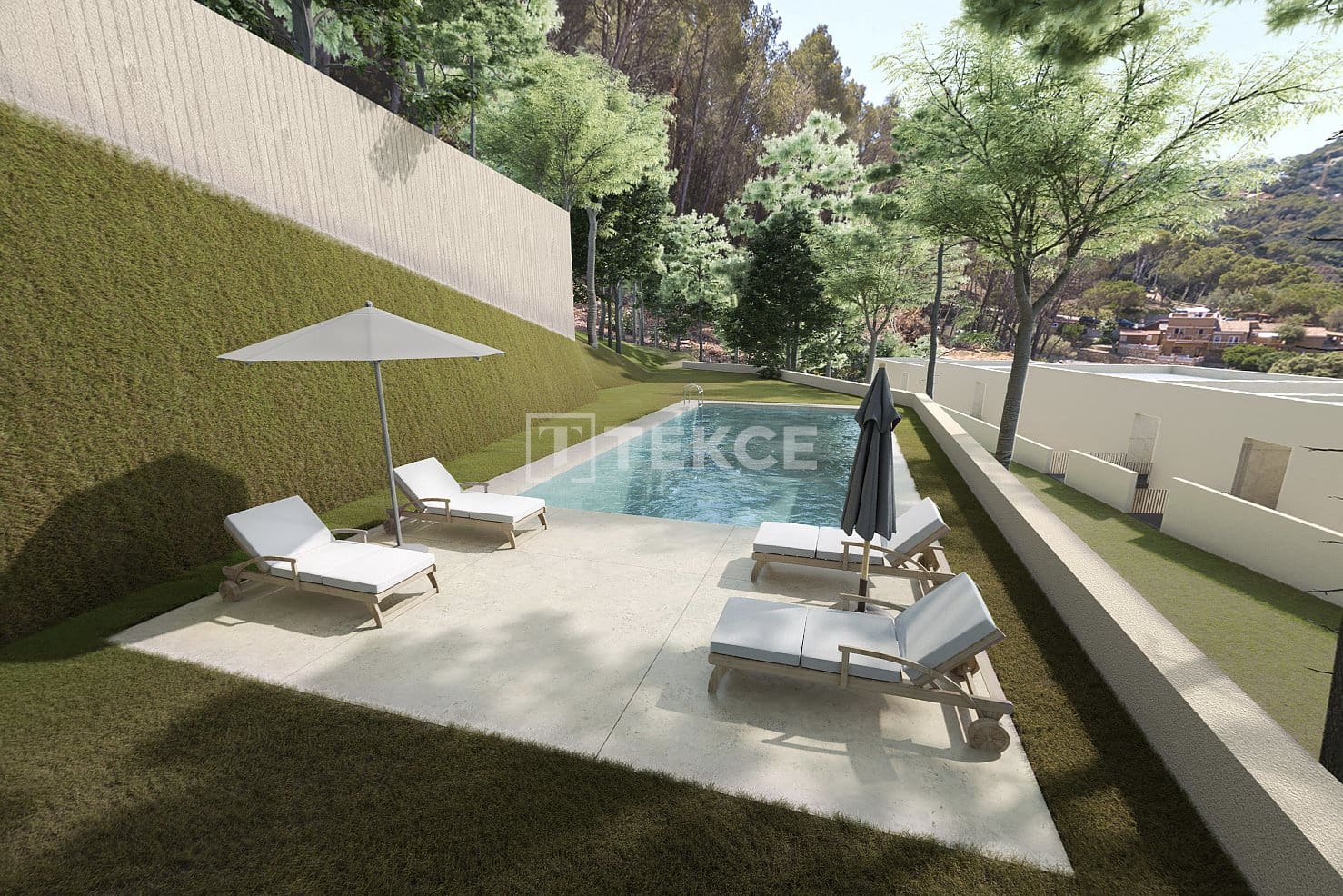 4 soveværelse Lejlighed til salg i Sa Riera med swimmingpool - € 762.000 (Ref: 9074701)