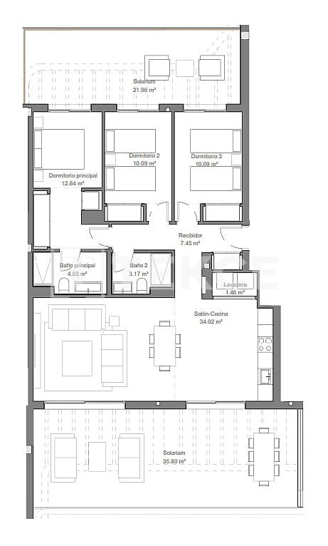 2 sovrum Lägenhet till salu i Torremolinos med pool - 465 000 € (Ref: 9077667)
