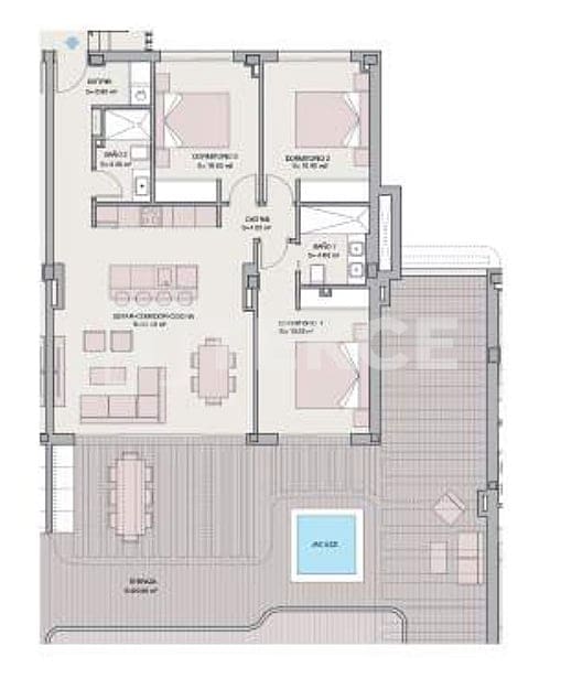 2 sypialnia Mieszkanie na sprzedaż w Estepona z basenem - 497 000 € (Ref: 9084817)