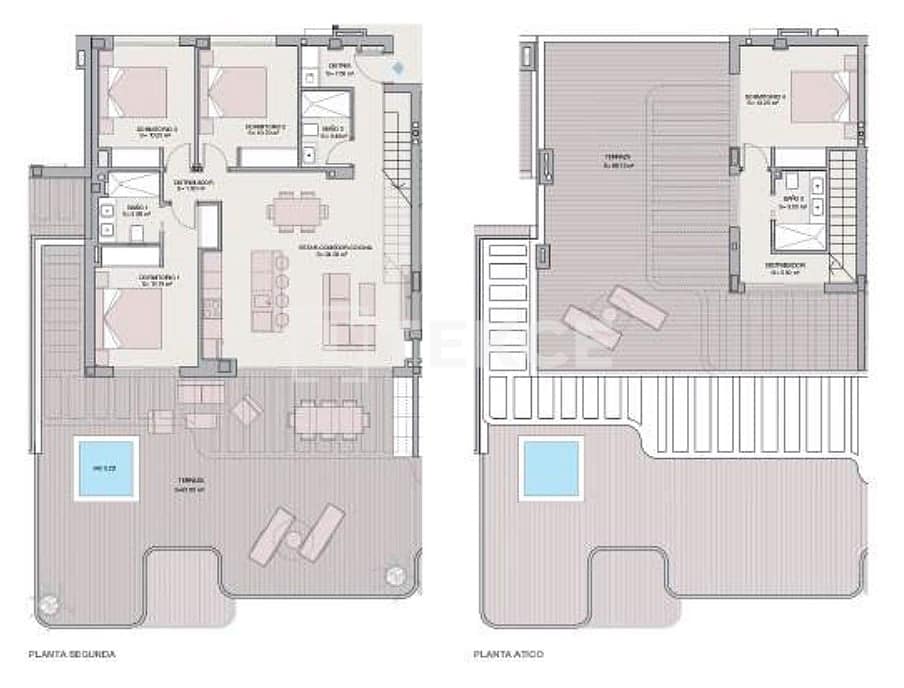 4 sovrum Lägenhet till salu i Estepona med pool - 949 000 € (Ref: 9084820)