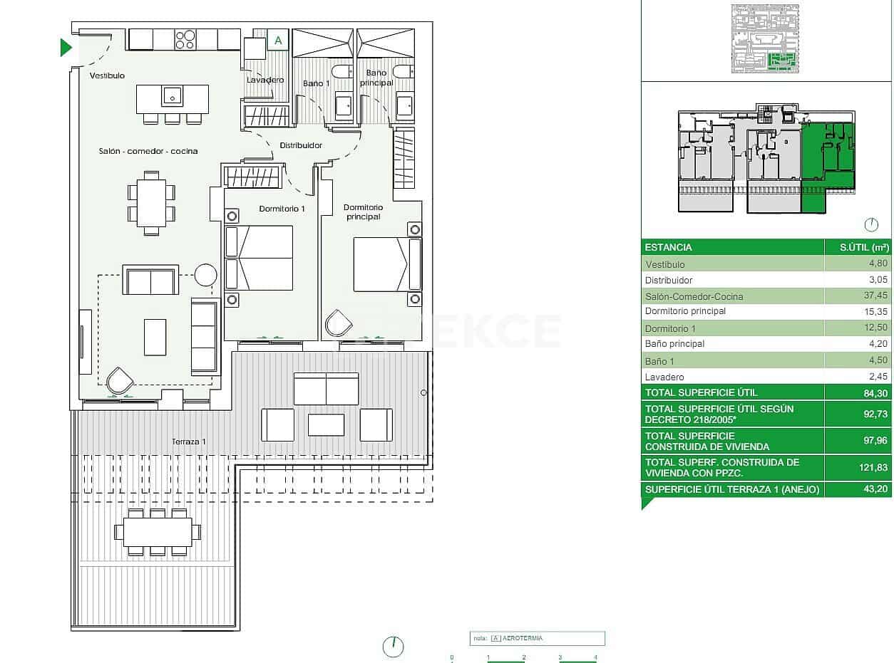 4 sypialnia Mieszkanie na sprzedaż w Estepona z basenem - 950 000 € (Ref: 9088371)
