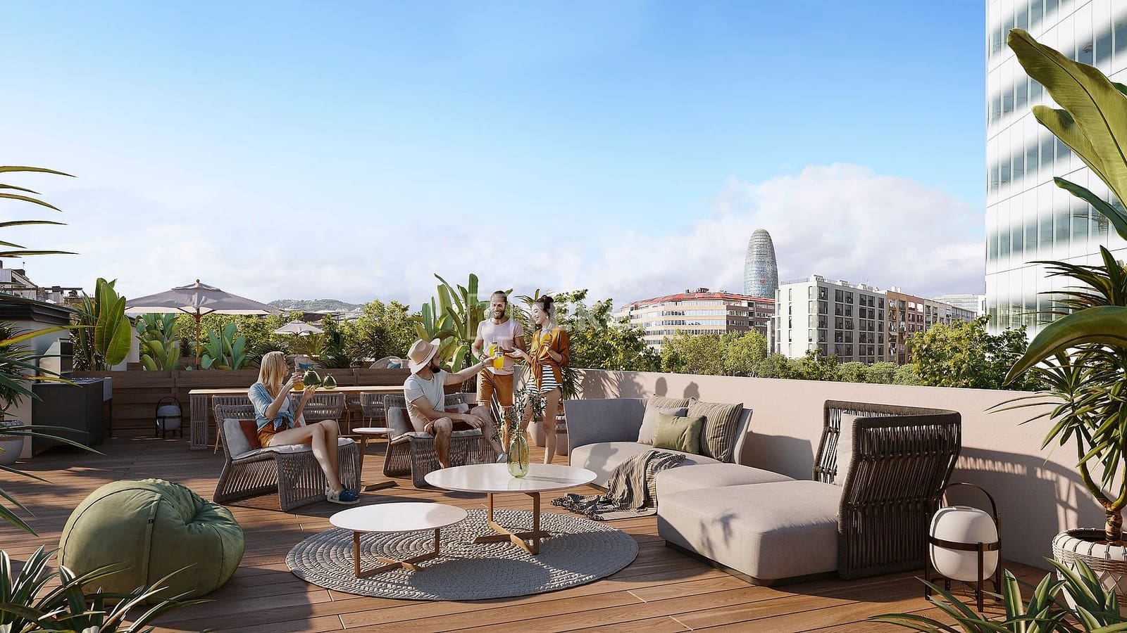 2 soveværelse Lejlighed til salg i Barcelona by med swimmingpool - € 969.000 (Ref: 9097791)