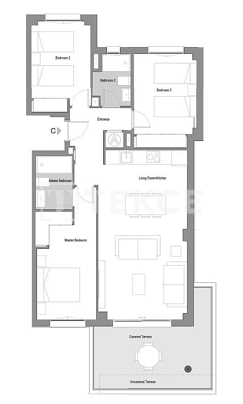 2 soveværelse Lejlighed til salg i Cerro del Aguila med swimmingpool - € 362.000 (Ref: 9101848)