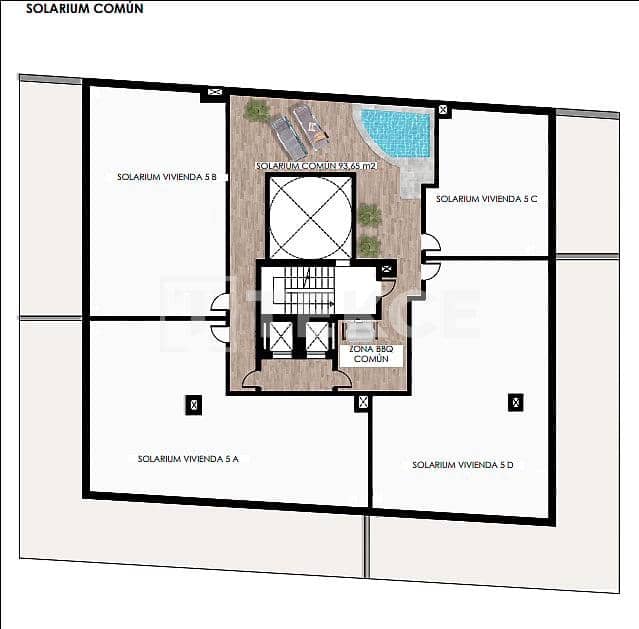1 bedroom Flat for sale in Torrevieja with pool - € 200,000 (Ref: 9101850)