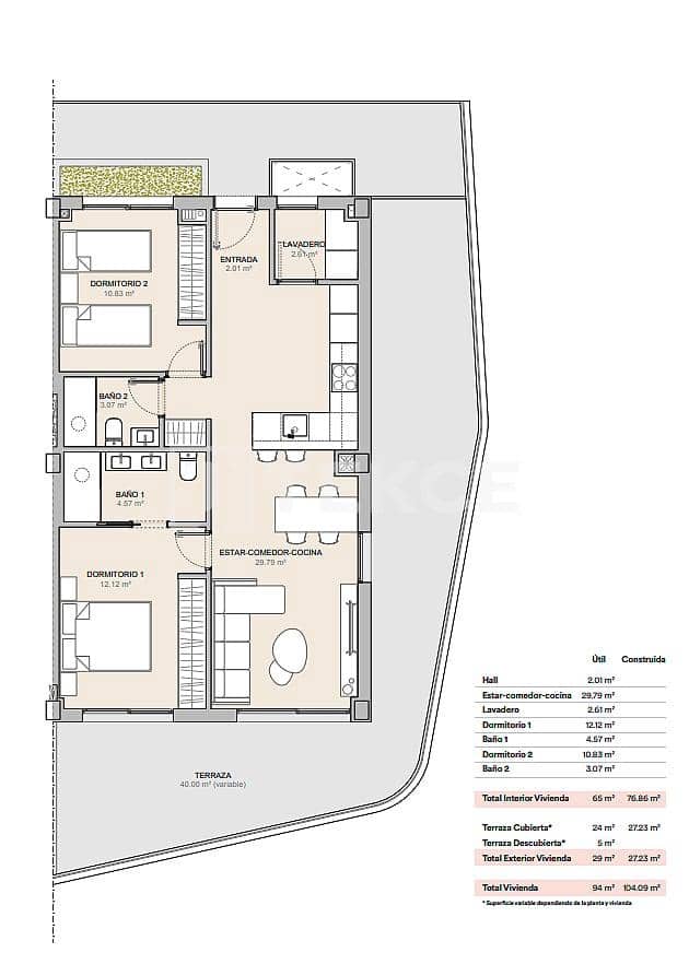 2 chambre Appartement à vendre à La Nucia avec piscine - 399 000 € (Ref: 9118469)