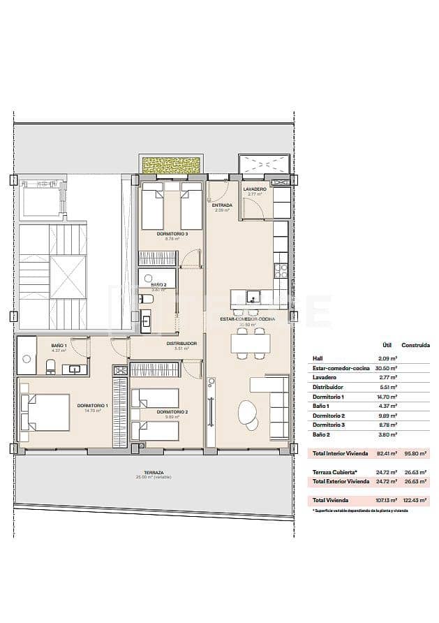 3 chambre Appartement à vendre à La Nucia avec piscine - 416 000 € (Ref: 9118470)