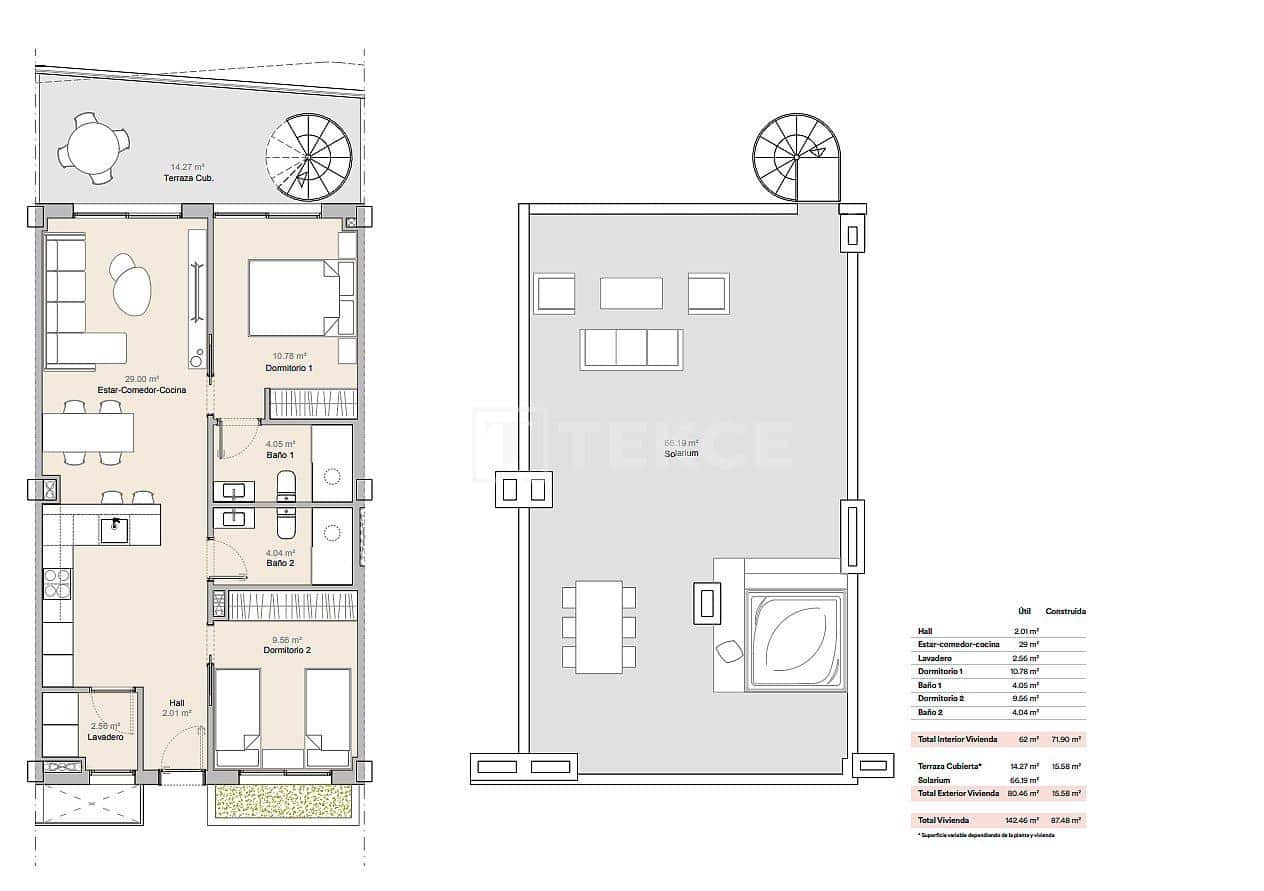 3 chambre Appartement à vendre à La Nucia avec piscine - 416 000 € (Ref: 9118470)