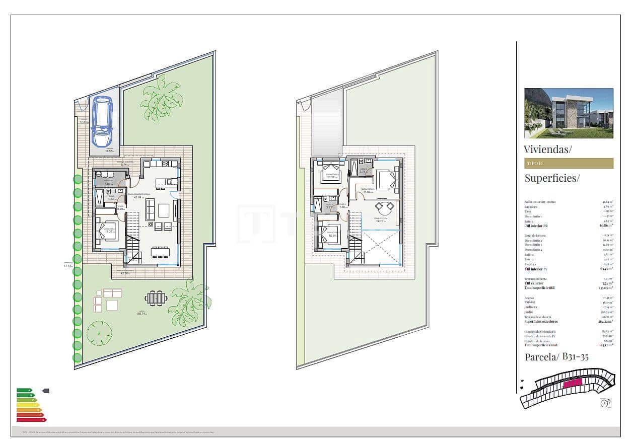 3 Zimmer Villa zu verkaufen in Polop mit Pool - 503.000 € (Ref: 9133852)