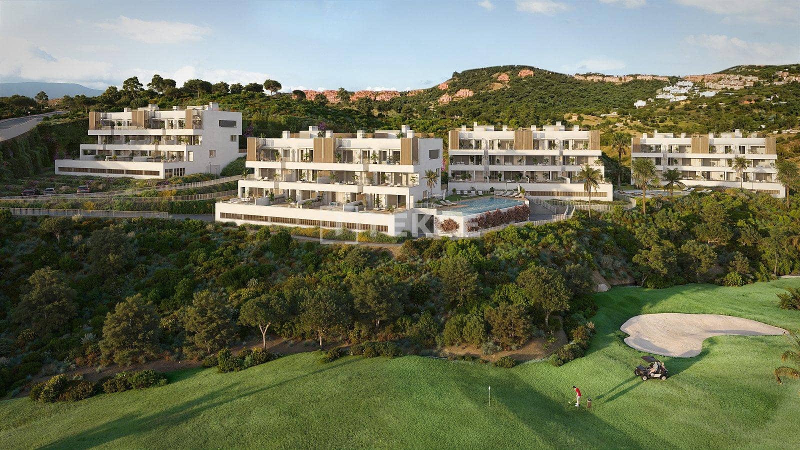 2 sypialnia Mieszkanie na sprzedaż w Mijas Golf z basenem - 473 000 € (Ref: 9136814)