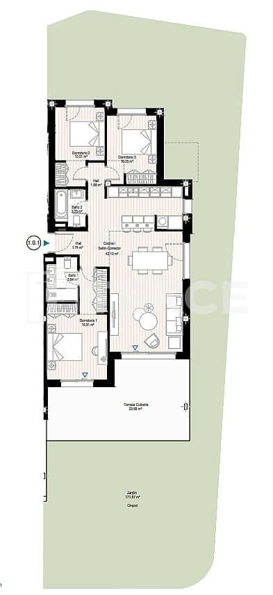 3 bedroom Flat for sale in Casares with pool - € 584,000 (Ref: 9146649)