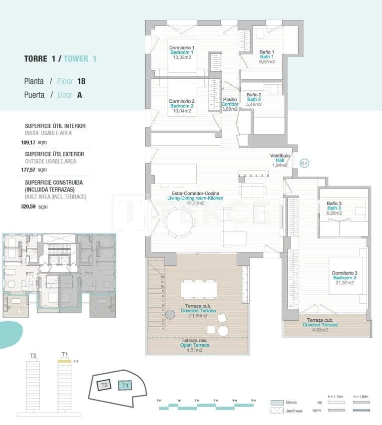 2 slaapkamer Flat te koop in Calpe / Calp met zwembad - € 620.000 (Ref: 9153544)