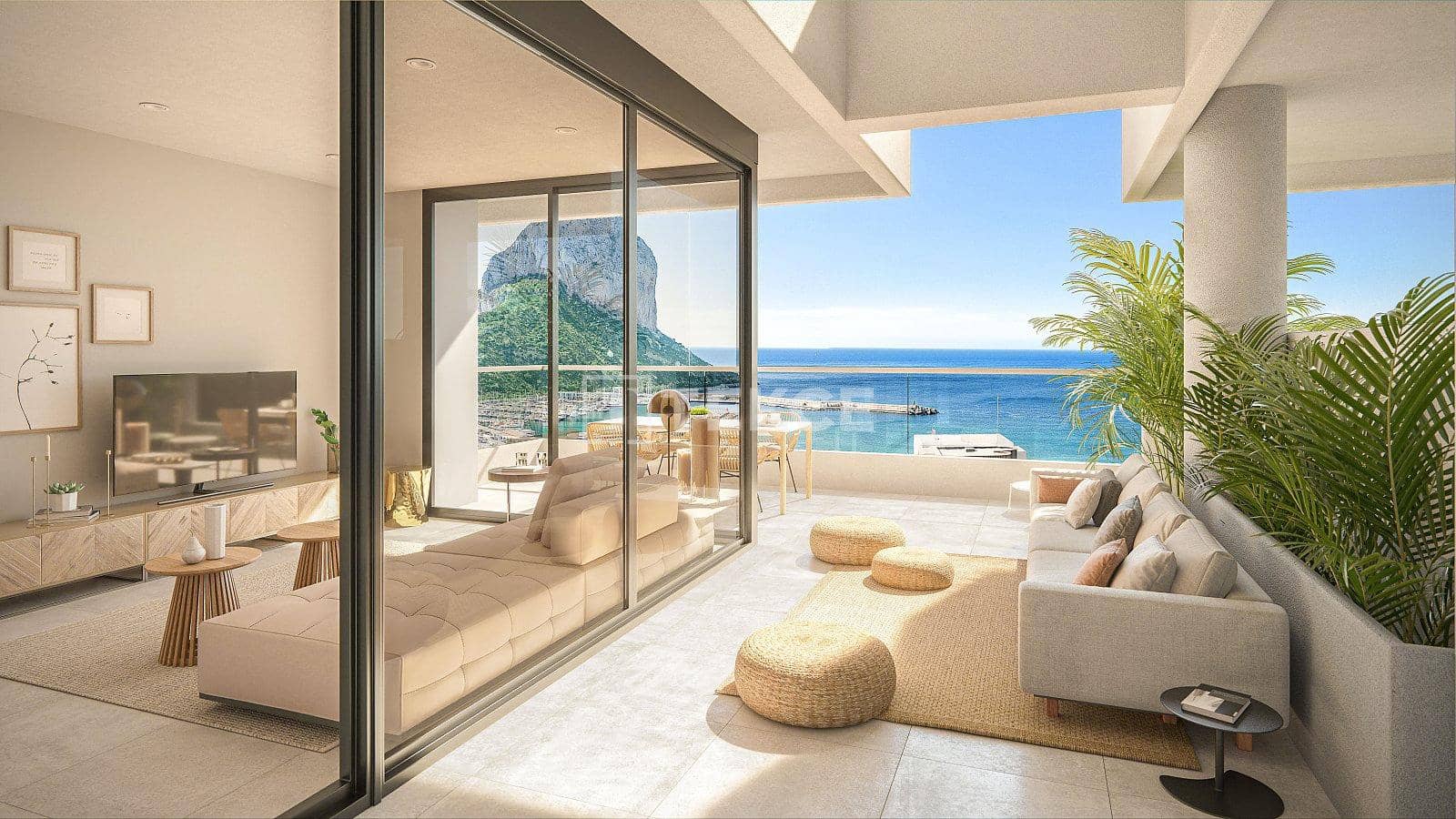 2 slaapkamer Flat te koop in Calpe / Calp met zwembad - € 620.000 (Ref: 9153544)