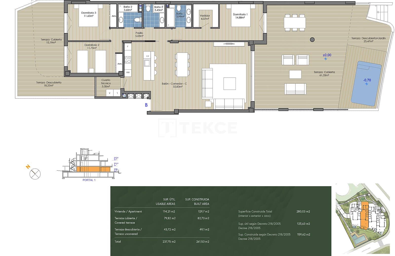4 chambre Appartement à vendre à Cabopino avec piscine - 1 250 000 € (Ref: 9172677)