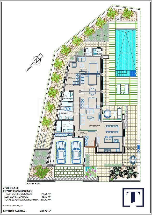 3 soveværelse Villa til salg i San Javier med swimmingpool - € 1.250.000 (Ref: 9180710)