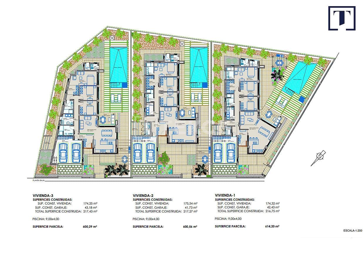 3 soveværelse Villa til salg i San Javier med swimmingpool - € 1.250.000 (Ref: 9180710)