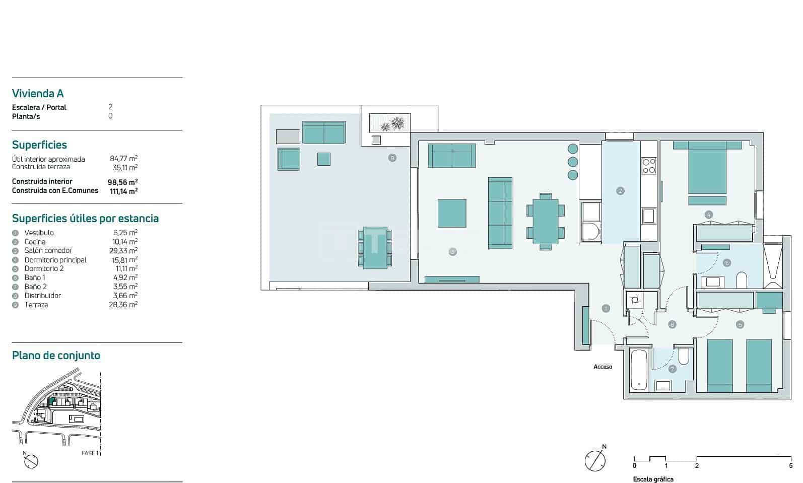 2 slaapkamer Flat te koop in Estepona met zwembad - € 430.000 (Ref: 9180714)