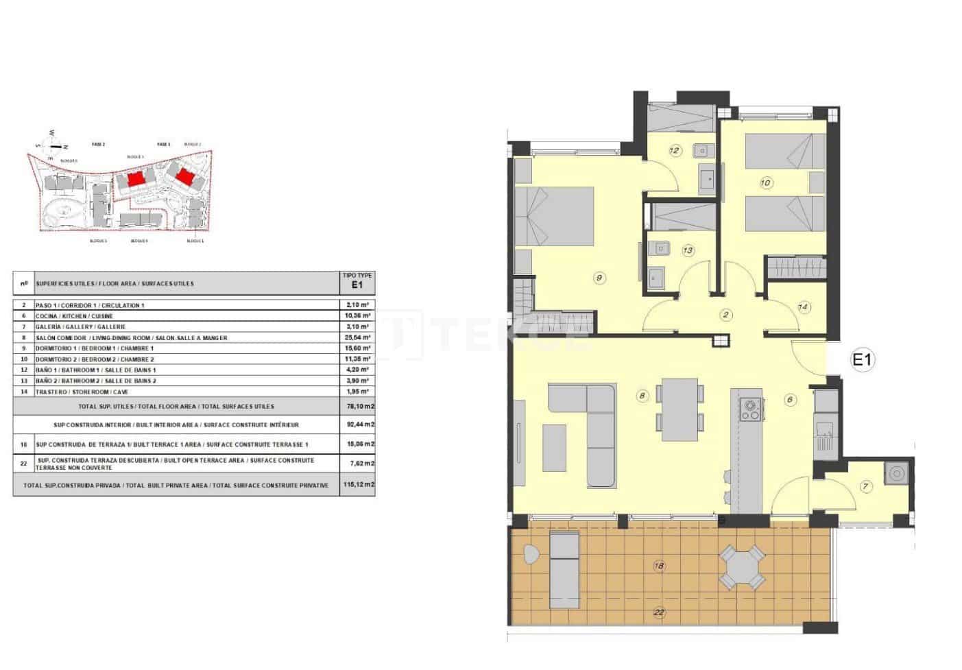 3 chambre Appartement à vendre à Atalaya-Isdabe avec piscine - 880 000 € (Ref: 9180715)