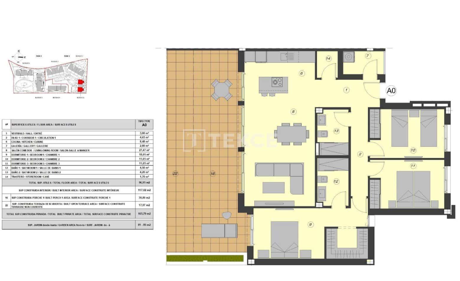 3 chambre Appartement à vendre à Atalaya-Isdabe avec piscine - 880 000 € (Ref: 9180715)