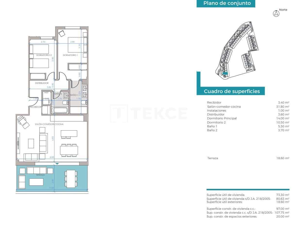Piso de 3 habitaciones en Cancelada en venta con piscina - 695.000 € (Ref: 9193439)