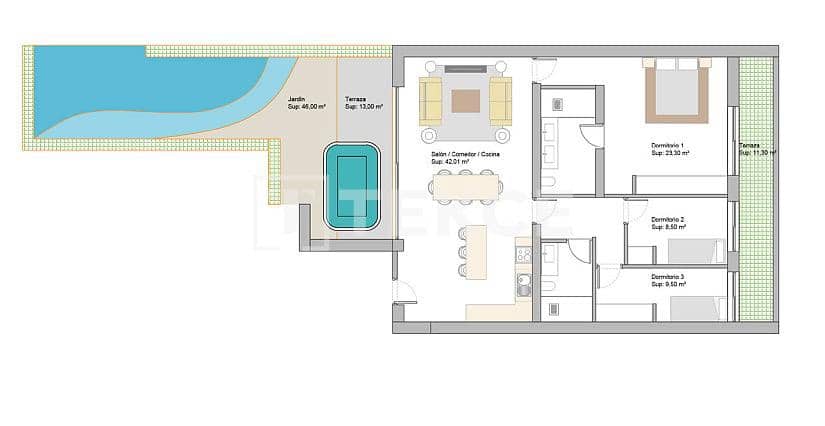 3 sovrum Lägenhet till salu i San Pedro de Alcantara med pool - 1 150 000 € (Ref: 9195164)