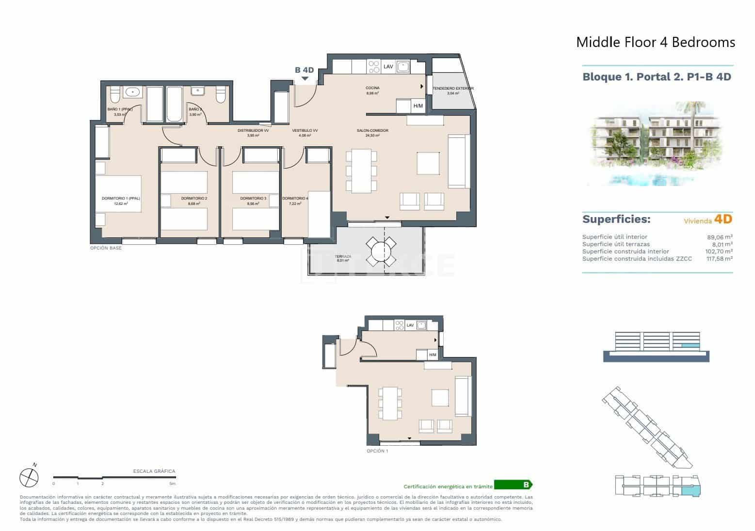3 bedroom Flat for sale in Denia with pool - € 394,000 (Ref: 9228127)
