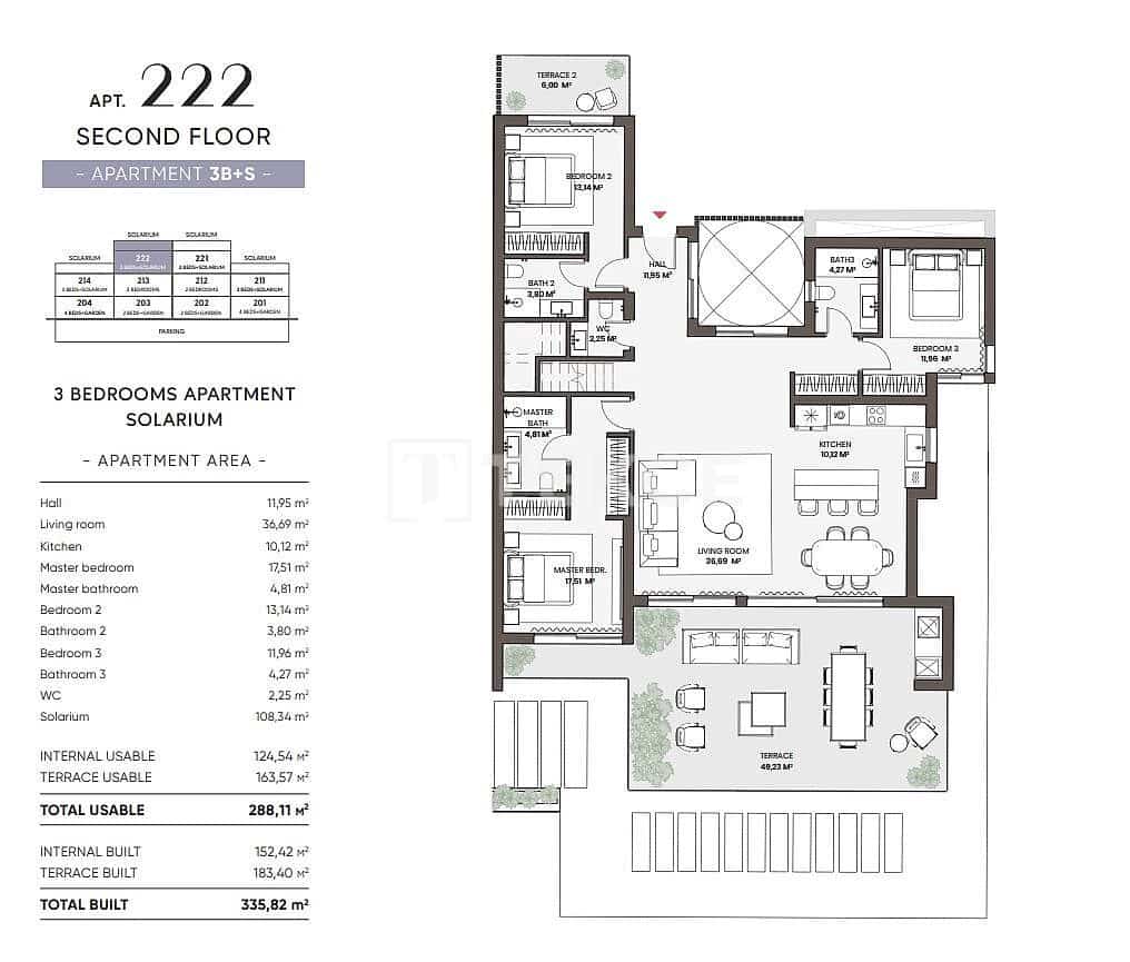 2 chambre Appartement à vendre à Cancelada avec piscine - 891 000 € (Ref: 9228128)