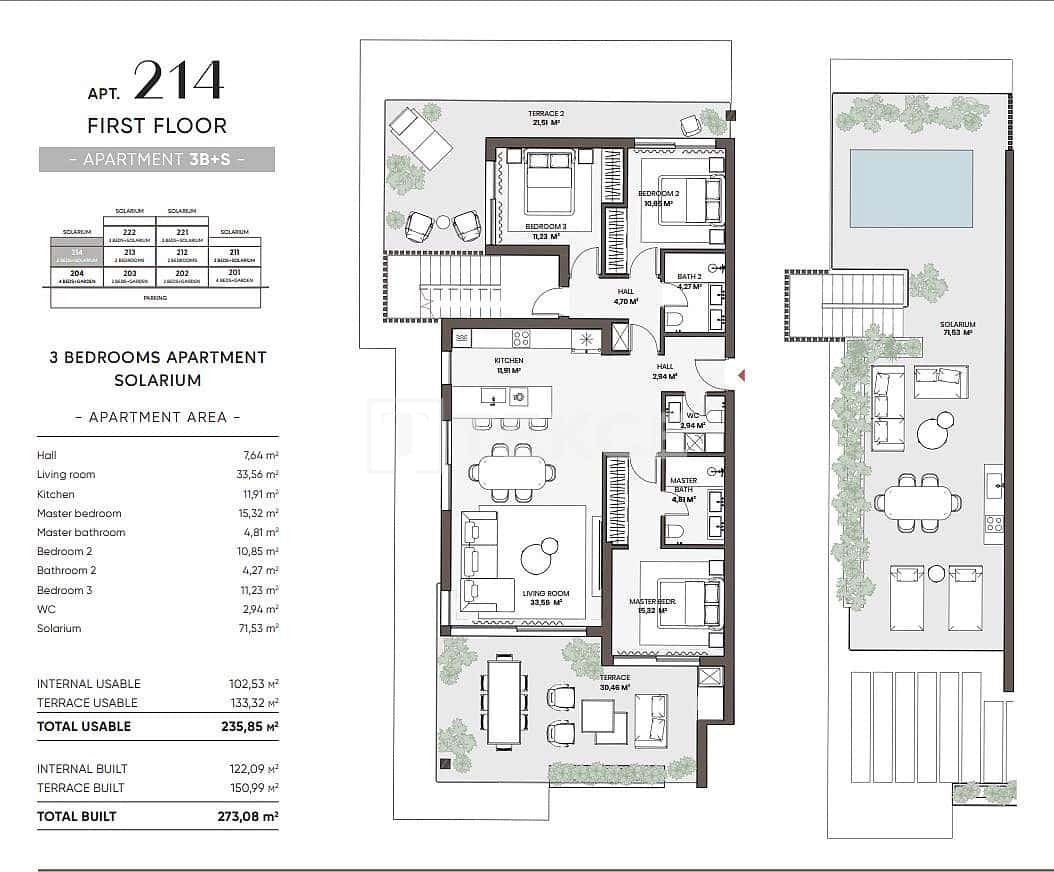 2 chambre Appartement à vendre à Cancelada avec piscine - 891 000 € (Ref: 9228128)