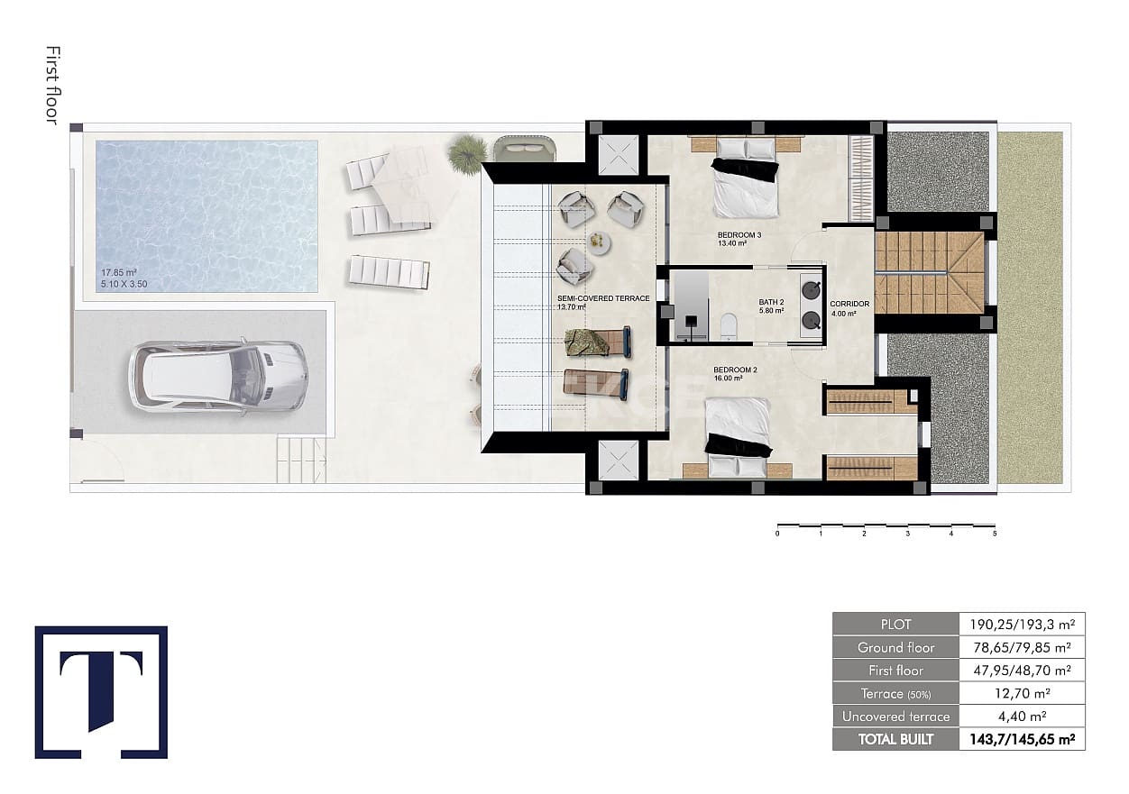 3 sypialnia Willa na sprzedaż w Dolores z basenem - 389 000 € (Ref: 9232072)