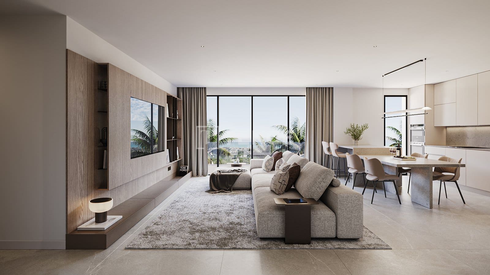 2 chambre Appartement à vendre à Mijas avec piscine - 1 150 000 € (Ref: 9246226)