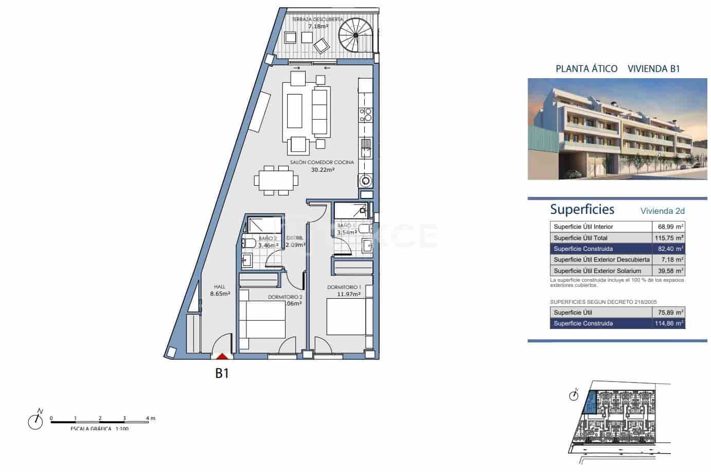 Piso de 2 habitaciones en Las Lagunas de Mijas en venta con piscina - 299.000 € (Ref: 9246234)