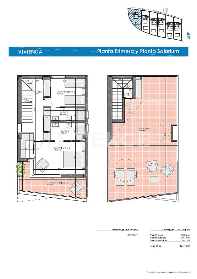 3 bedroom Villa for sale in Pinar de Campoverde with pool - € 475,000 (Ref: 9254516)