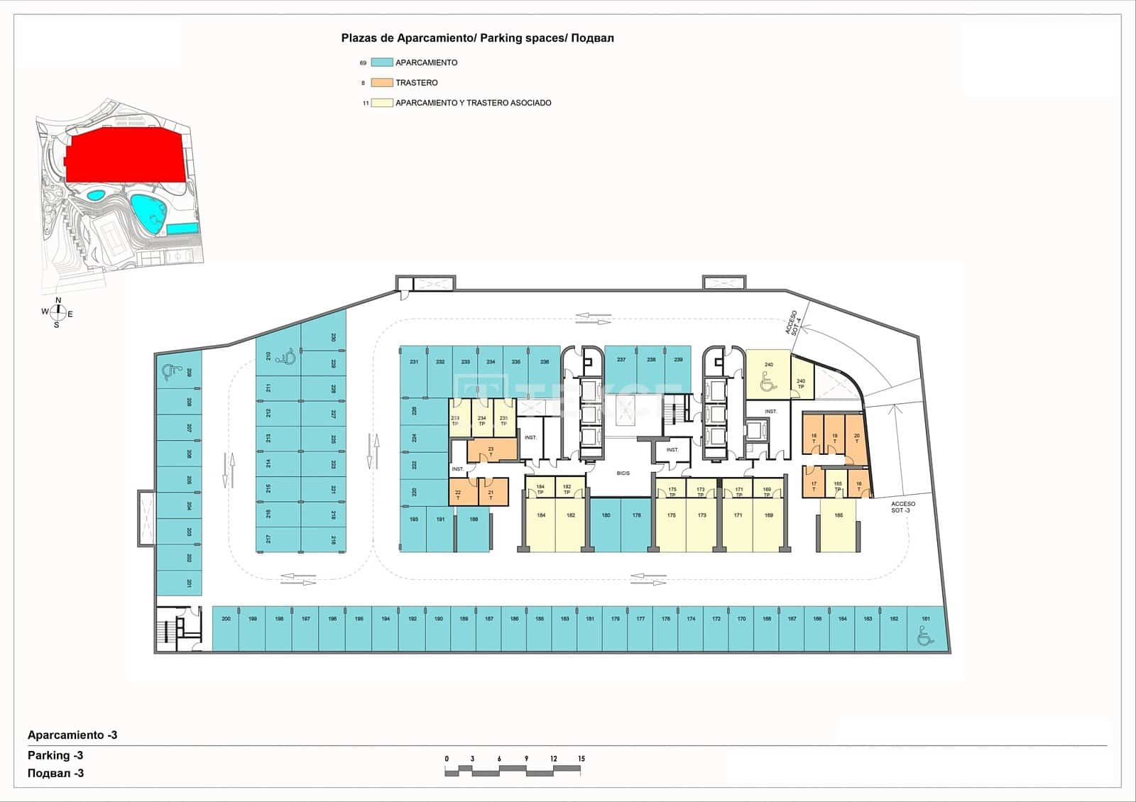 1 soverom Leilighet til salgs i Benidorm med svømmebasseng - € 530 000 (Ref: 9262086)