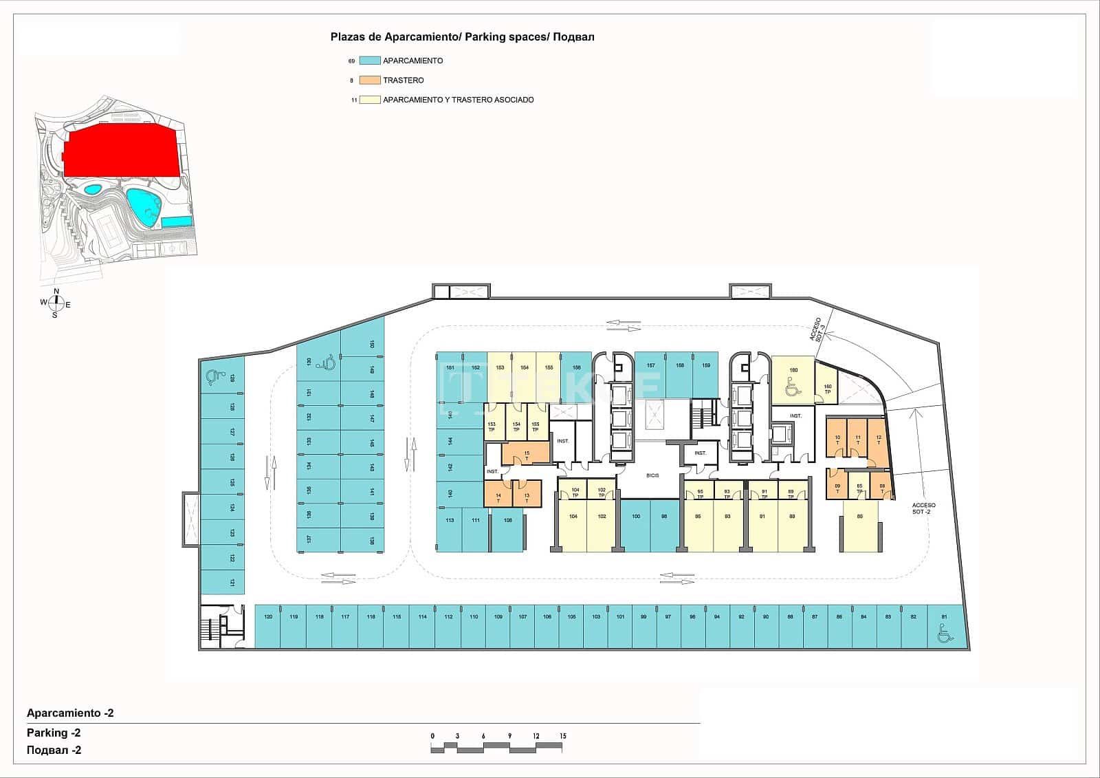 1 soverom Leilighet til salgs i Benidorm med svømmebasseng - € 530 000 (Ref: 9262086)