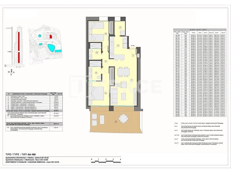 2 slaapkamer Flat te koop in Benidorm met zwembad - € 730.000 (Ref: 9262087)