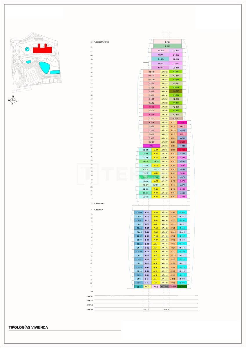 3 sovrum Lägenhet till salu i Benidorm med pool - 1 095 000 € (Ref: 9262088)